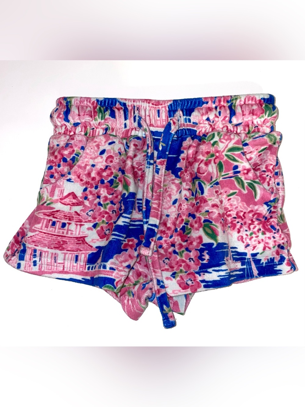 Sweet Honey floral shorts size 2T